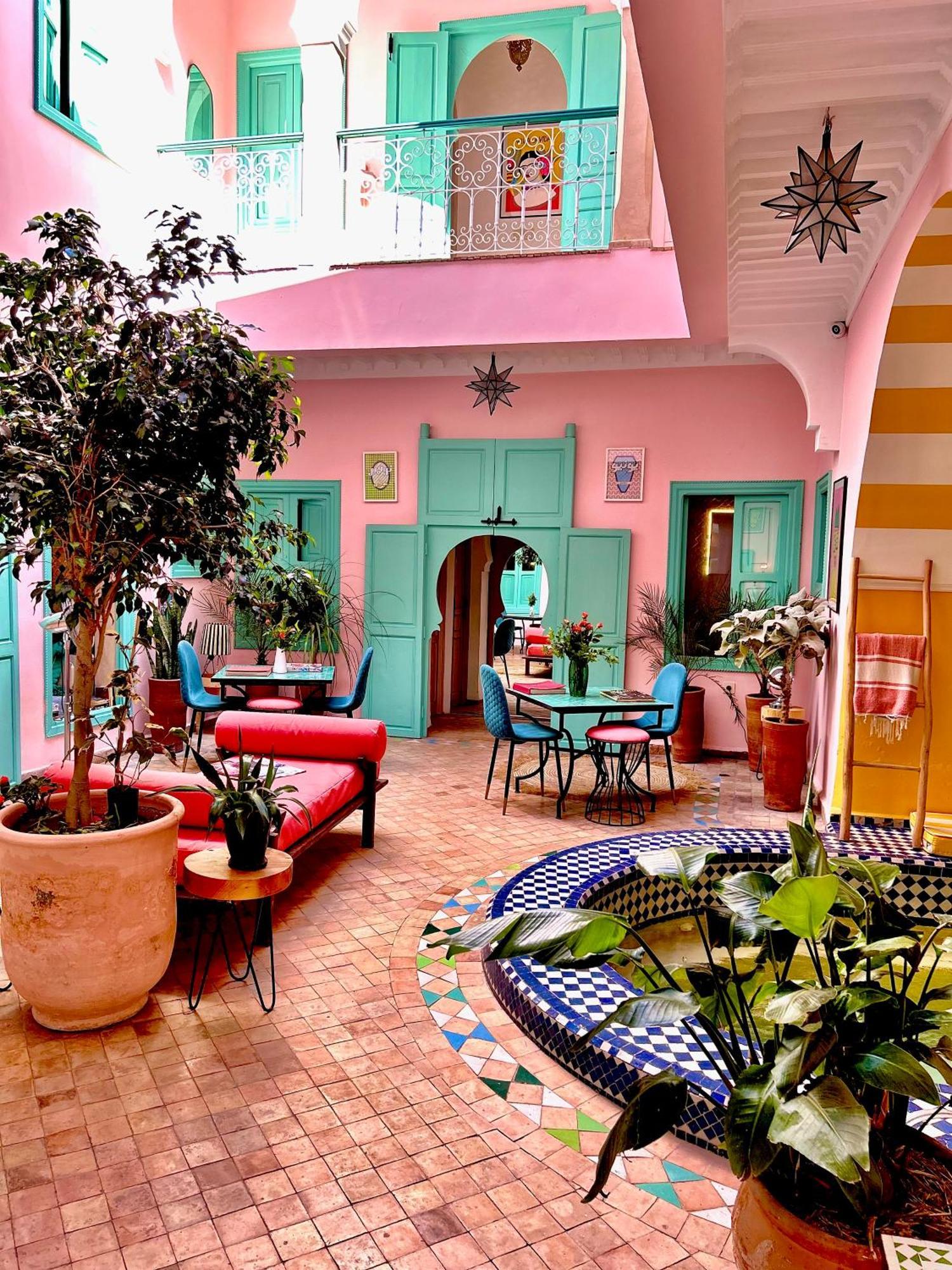 Riad Lauriers Blancs マラケシュ エクステリア 写真