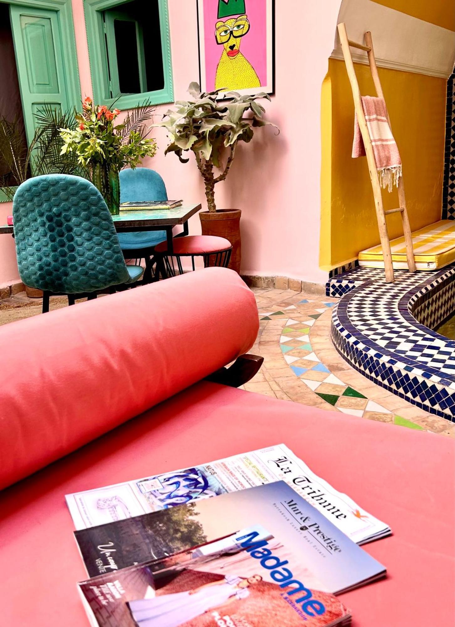 Riad Lauriers Blancs マラケシュ エクステリア 写真