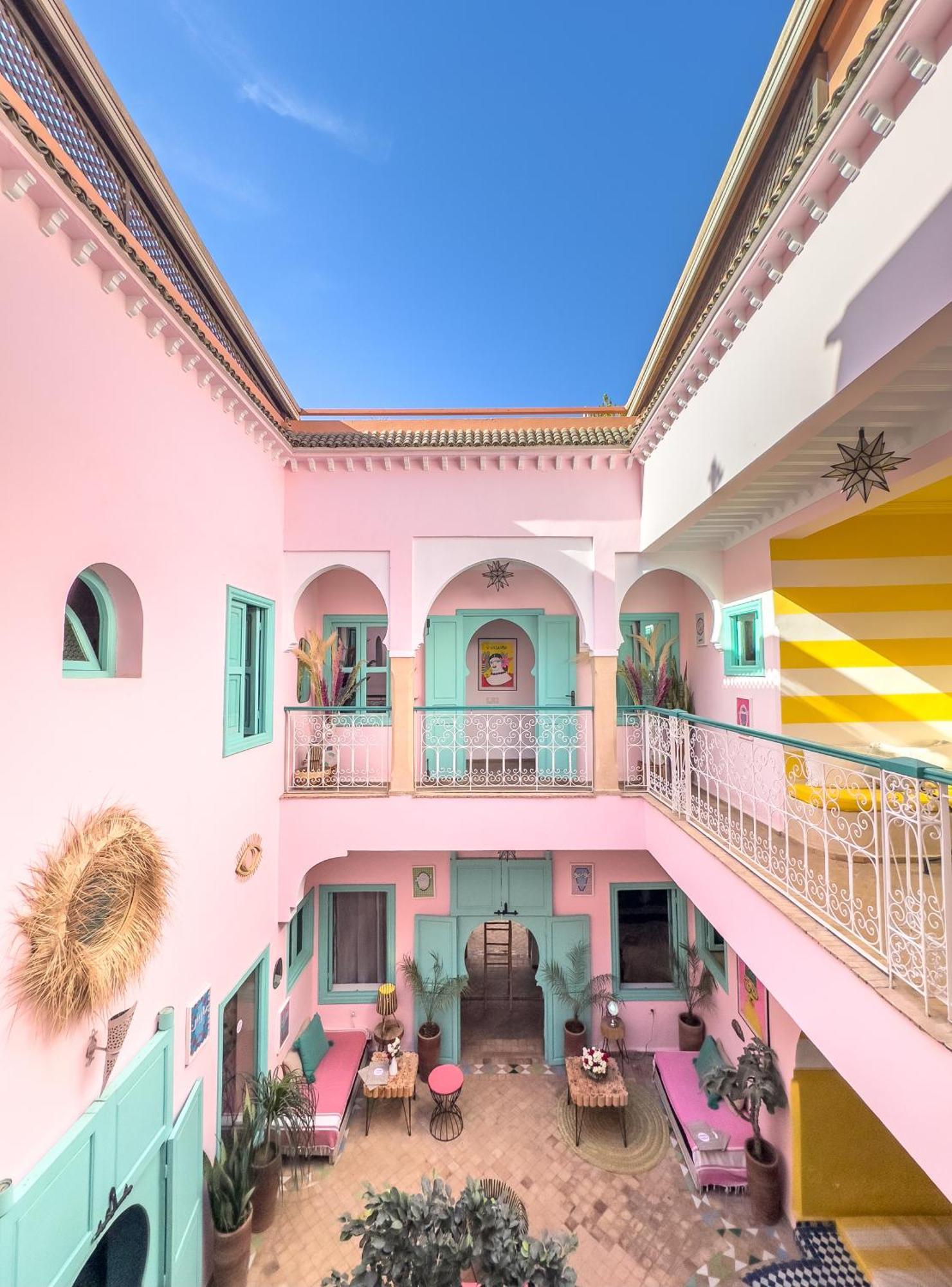 Riad Lauriers Blancs マラケシュ エクステリア 写真