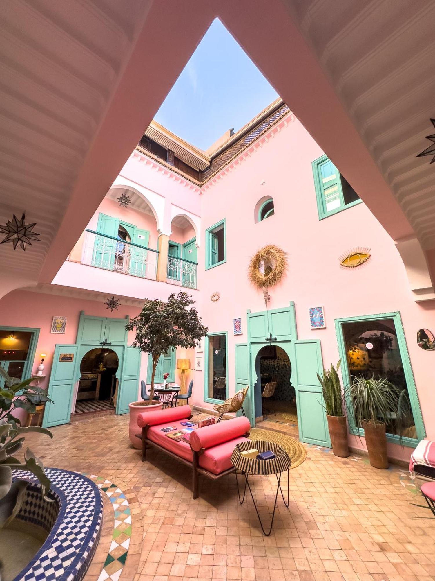 Riad Lauriers Blancs マラケシュ エクステリア 写真