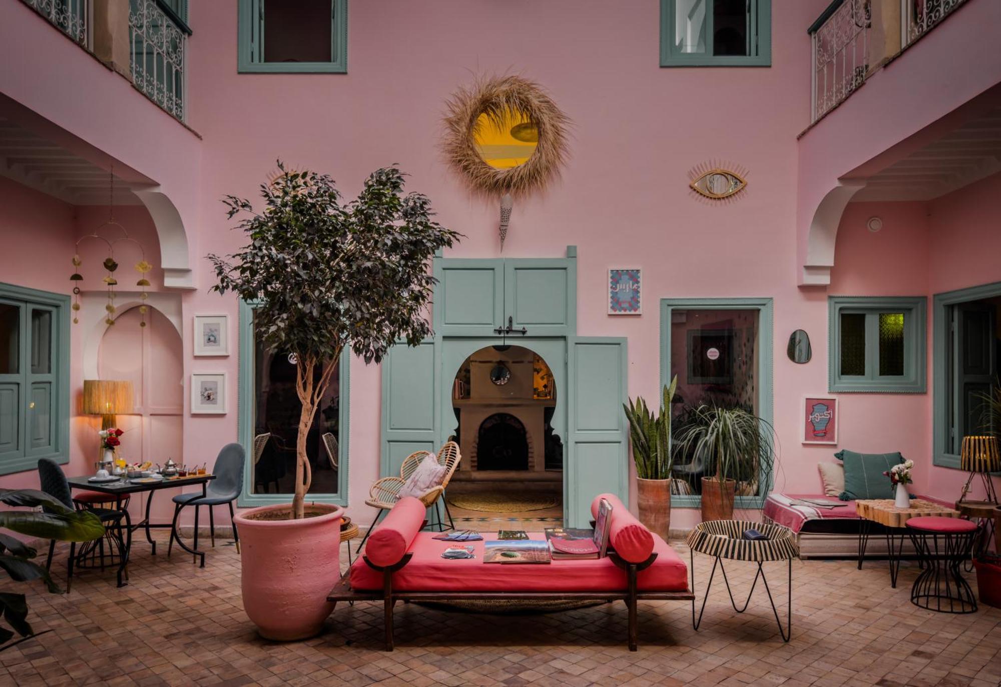 Riad Lauriers Blancs マラケシュ エクステリア 写真